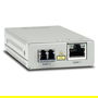 Allied Telesis Mini Media Converter Gigabit Ethernet, 10/100/1000Base-T to 1000Base-SX Multimode, Conector LC, Modelo Compatible Red