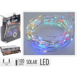 Basics Guirnalda Micro Led Multicolor 100 Leds 7 m Exterior IP44