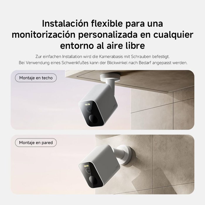 Xiaomi Outdoor Camera BW300 Cámara de Seguridad Exterior 2K IP67