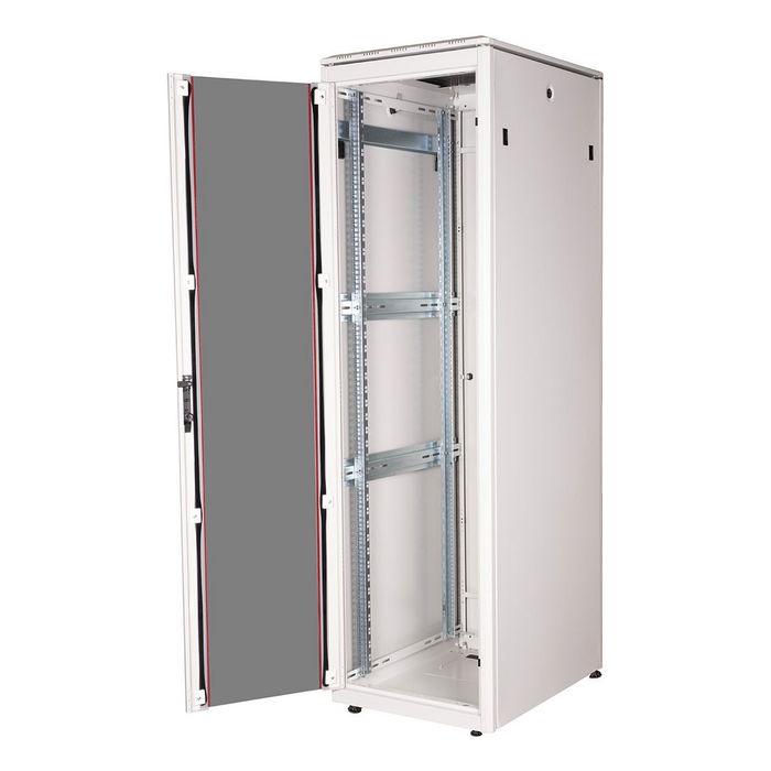 ROLINE Rack de Red 19 Pulgadas 42U Gris, Gabinete Independiente, Ancho 600mm Profundidad 800mm, 600 kg Capacidad, 26.21.0063 ROLINE Rack de Red 19 Pulgadas 42U Gris, Gabinete Independiente, Ancho 600mm Profundidad 800mm, 600 kg Capacidad, 26.21.0063