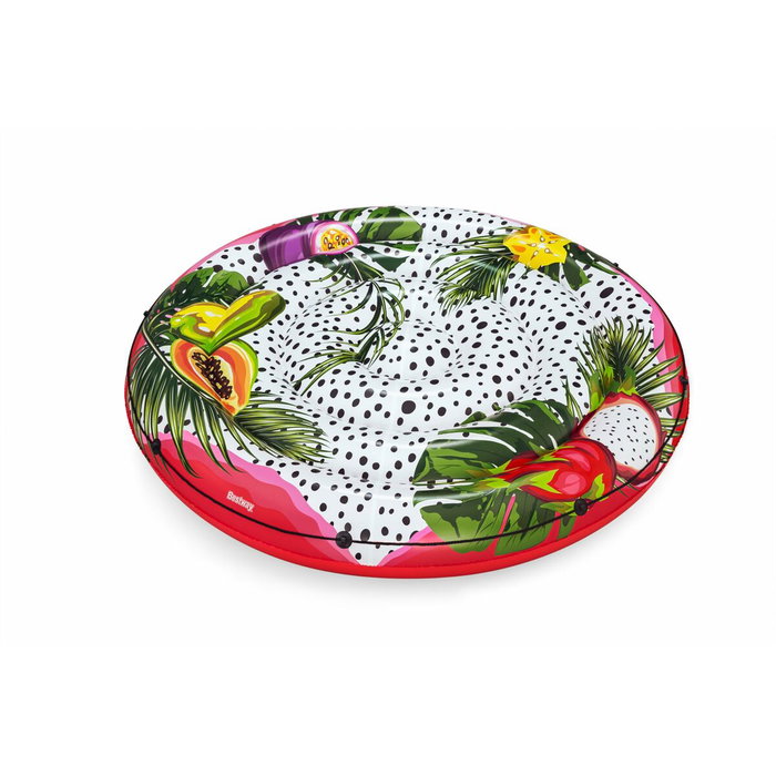 Bestway Isla Flotante Hinchable con Cuerda Fruta de la Pasión D188cm