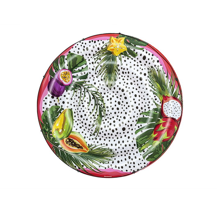 Bestway Isla Flotante Hinchable con Cuerda Fruta de la Pasión D188cm
