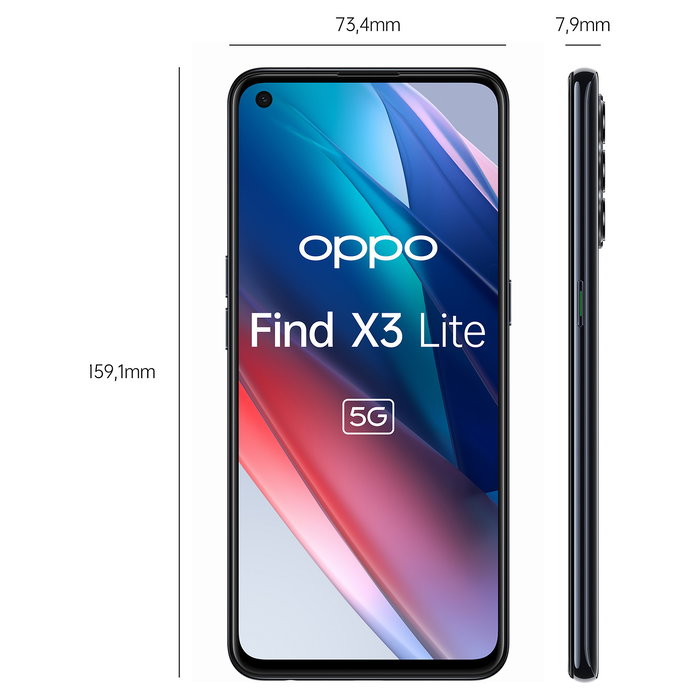 Smartphone Oppo 5988312 6,43" Octa Core 8 GB RAM 128 GB Plateado Smartphone Oppo 5988312 6,43" Octa Core 8 GB RAM 128 GB Plateado