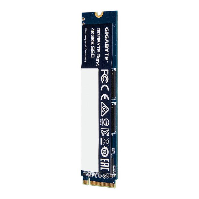 Gigabyte Gen4 4000E SSD NVMe M.2 500 GB, PCI-E 4.0, Lectura 3600 MB/s, Escritura 3000 MB/s, Factor 2280, 3D NAND, TBW 300