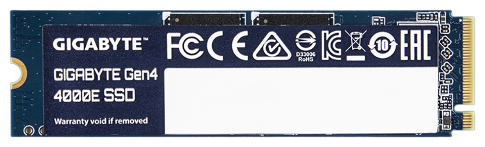 GIGABYTE Gen4 4000E 500 GB M.2 NVMe PCIe 4.0