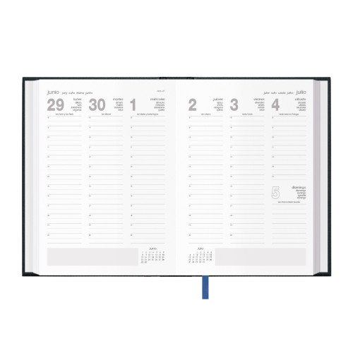 Dohe Agenda 2026 Segovia Semana Vista 14 x 20 cm Negro 11116 - 26