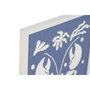 DKD Home Decor Cuadros de Papel Maché Surtido 40x3x60 Marino Azul y Blanco