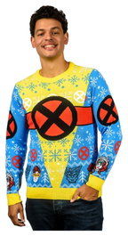 AAA Merchandise Sudadera navideña X-Men Talla XXL