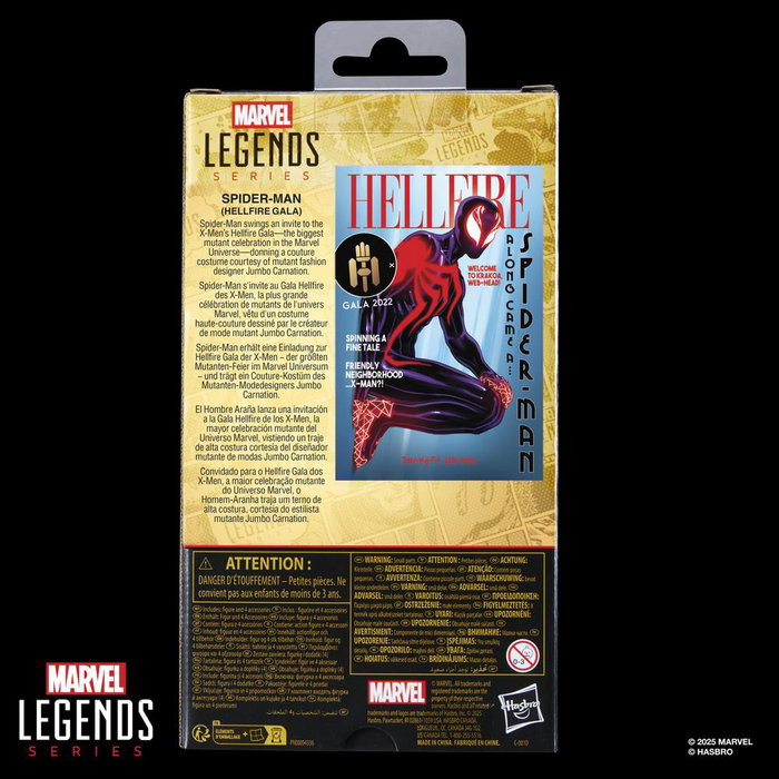 Hasbro Marvel Legends Spider-Man Hellfire Gala 15 cm