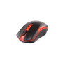 A4-Tech G3-200N-1 V-TRACK Ratón inalámbrico rojo