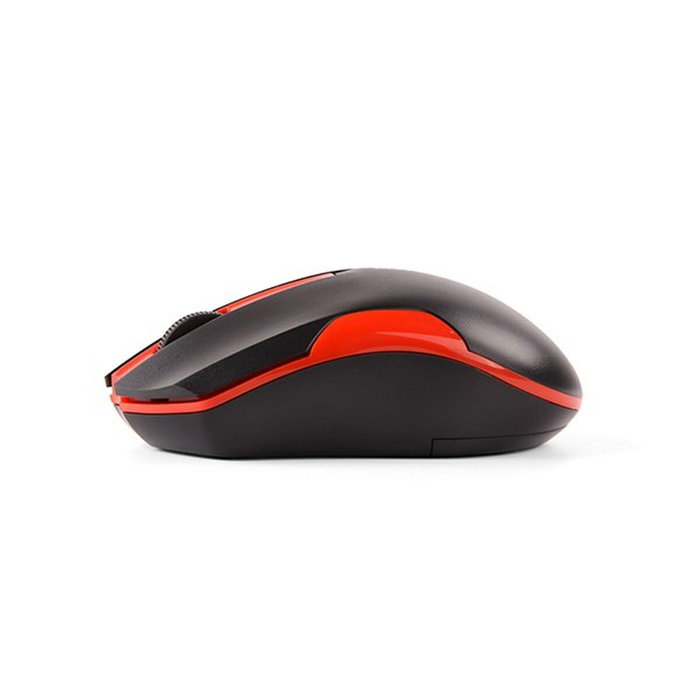 A4-Tech G3-200N-1 V-TRACK Ratón inalámbrico rojo