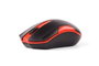 A4Tech V-TRACK G3-200N-1 Ratón Inalámbrico Óptico 1200 DPI Color Negro Rojo