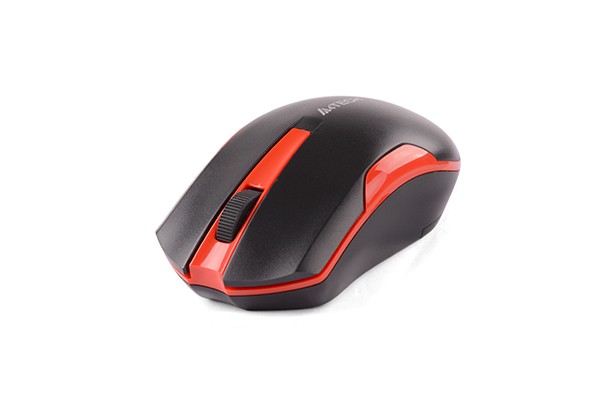 A4Tech V-TRACK G3-200N-1 Ratón Inalámbrico Óptico 1200 DPI Color Negro Rojo A4Tech V-TRACK G3-200N-1 Ratón Inalámbrico Óptico 1200 DPI Color Negro Rojo