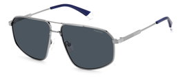 Polaroid PLD-4118-S-X-6LB-C3 Gafas de sol aviador de metal para hombre