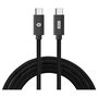 Conceptronic Cable USB-C a USB-C ETTA03B20 2m 240W PD 3.1 Negro