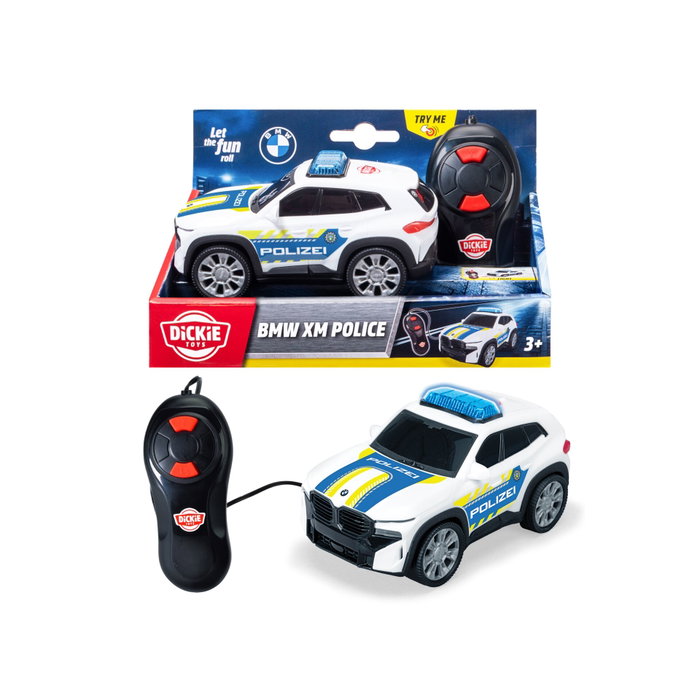 Dickie BMW XM Police Racer con control por cable Dickie BMW XM Police Racer con control por cable