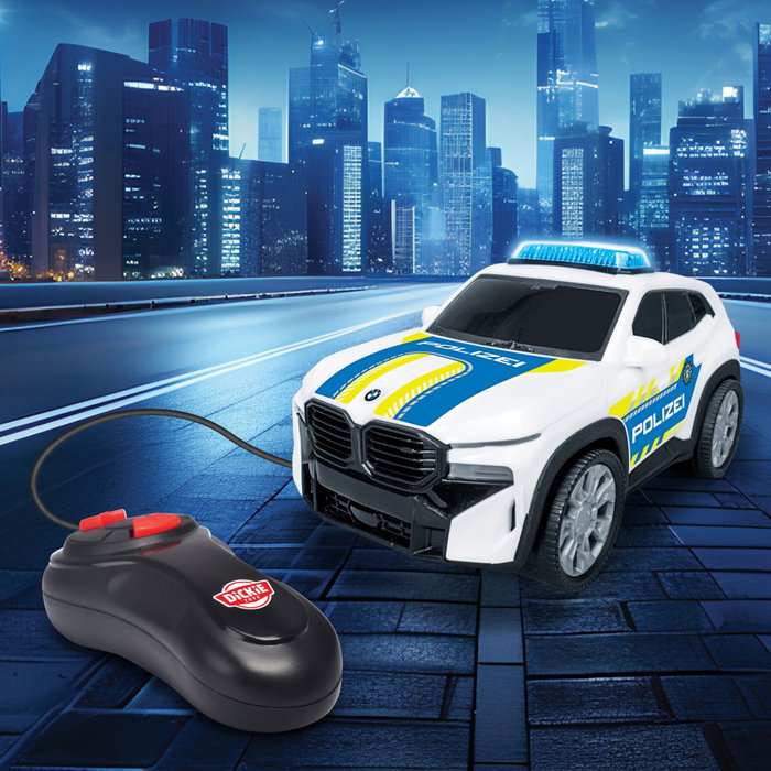 Dickie BMW XM Police Racer con control por cable Dickie BMW XM Police Racer con control por cable