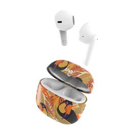 TNB Auriculares inalambricos coleccion TOUCAN - yellow and orange
