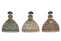 DKD Home Decor Figura de Resina y Metal Menina Damas Surtida