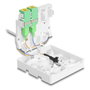 DeLOCK Caja de conexión de fibra óptica 2 x SC/APC Simplex con cable de 20 m