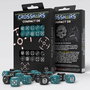 Crosshairs Compact D6 Pack de Dados Stormy&Black (20)