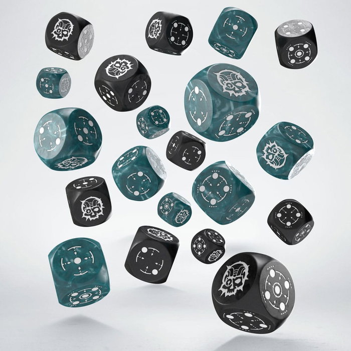 Crosshairs Compact D6 Pack de Dados Stormy&Black (20) Crosshairs Compact D6 Pack de Dados Stormy&Black (20)