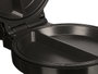 Argon Máquina de Tortillas 1000W, Acero Inoxidable, Negro y Gris, Control Automático de Temperatura (Set de 6)