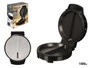 Argon Máquina de Tortillas 1000W, Acero Inoxidable, Negro y Gris, Control Automático de Temperatura (Set de 6)