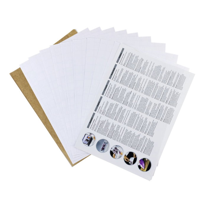 HERMA Papel de transferencia para camisetas A4 para textiles oscuros y negros, 10 hojas