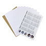 HERMA Papel de transferencia para camisetas A4 para textiles oscuros y negros, 10 hojas