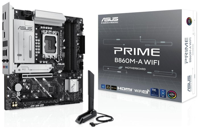 Asus PRIME B860M-A WIFI Micro ATX DDR5 LGA 1851 Asus PRIME B860M-A WIFI Micro ATX DDR5 LGA 1851