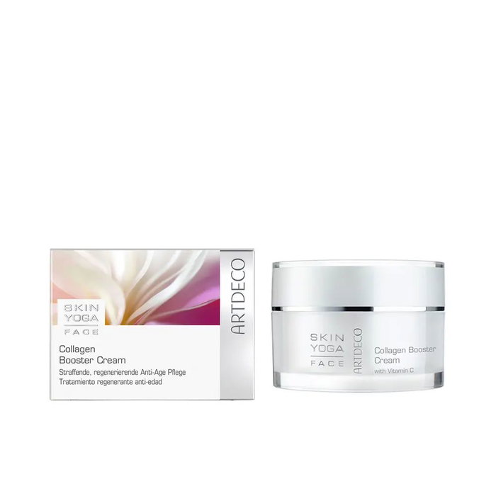 ARTDECO Collagen Booster Cream Crema Tratamiento con Vitamina C Ácido Hialurónico Antiarrugas Regenerante Antiedad 50 ml
