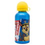 Paw Patrol Botella de Aluminio Reutilizable Infantil Pup Power para Agua, con Tapa PP y Junta de Silicona, Ideal Niños +3 Años