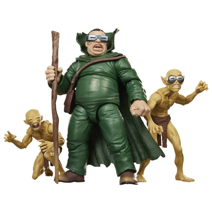 Hasbro Marvel Legends Series Fantastic Four: Pack de 3 figuras de Mole Man y Moloids