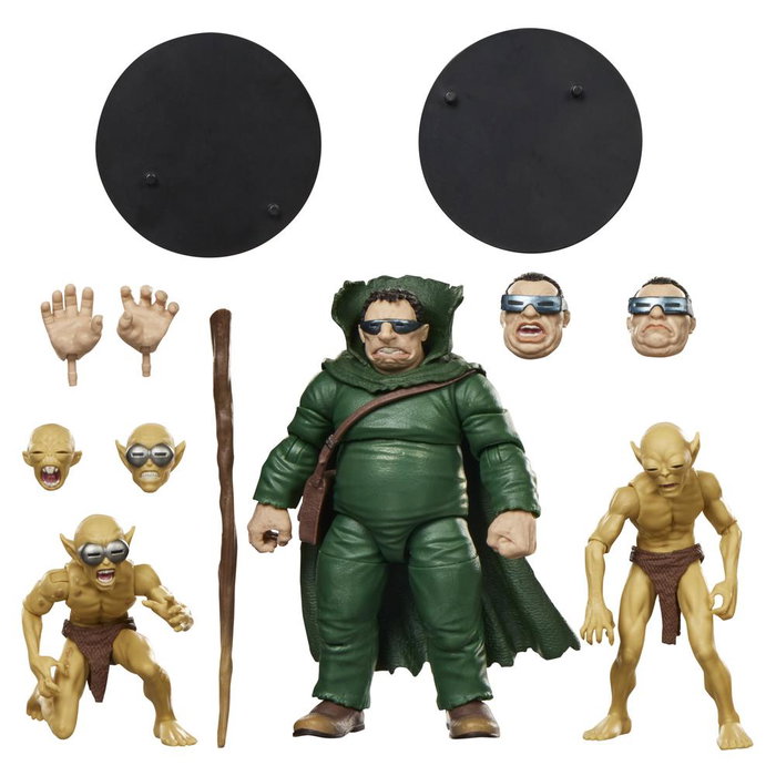 Hasbro Marvel Legends Pack de 3 Figuras Fantastic Four Marvel's Mole Man & Moloids 15 cm Hasbro Marvel Legends Pack de 3 Figuras Fantastic Four Marvel's Mole Man & Moloids 15 cm
