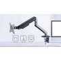 GEMBIRD MA-DA1-05 Soporte de Monitor para Escritorio Gris, Brazo Ajustable para Pantallas hasta 32 Pulgadas, VESA 100x100/75x75 mm