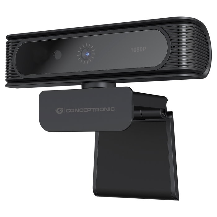 Conceptronic AMDIS09B Webcam Full HD 1080p con Reconocimiento Facial Conceptronic AMDIS09B Webcam Full HD 1080p con Reconocimiento Facial