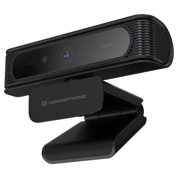 Conceptronic AMDIS09B Webcam Full HD 1080p con Reconocimiento Facial Conceptronic AMDIS09B Webcam Full HD 1080p con Reconocimiento Facial