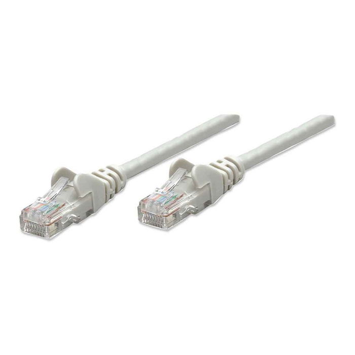 Intellinet Cable de Red Patch RJ45 U/UTP Cat6 0.5m Gris con Hebelschutz, Certificado EIA/TIA, Conector Chapado en Oro, CCA 24AWG Intellinet Cable de Red Patch RJ45 U/UTP Cat6 0.5m Gris con Hebelschutz, Certificado EIA/TIA, Conector Chapado en Oro, CCA 24AWG