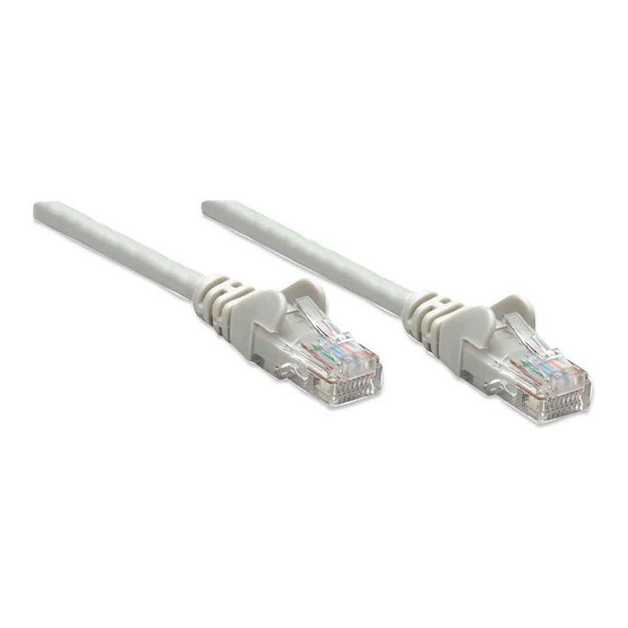 Intellinet Cable de Red Patch RJ45 U/UTP Cat6 0.5m Gris con Hebelschutz, Certificado EIA/TIA, Conector Chapado en Oro, CCA 24AWG Intellinet Cable de Red Patch RJ45 U/UTP Cat6 0.5m Gris con Hebelschutz, Certificado EIA/TIA, Conector Chapado en Oro, CCA 24AWG