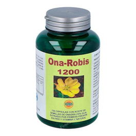 ROBIS Ona 1200Mg 130 Perlas - Aceite de Onagra con Vitamina E para Piel y Ciclo Hormonal