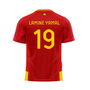Camiseta de Fútbol de Manga Corta Hombre RFEF Home Jsy 24 Lamine Yamal L