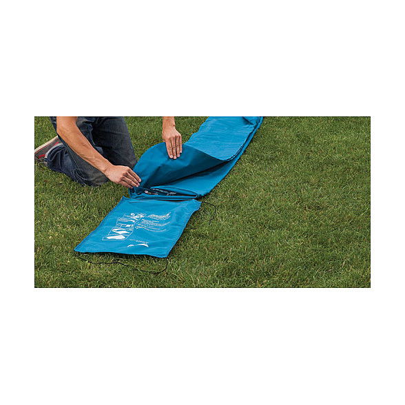 Coleman 2000031638 - Colchón hinchable doble rectangular extra resistente, azul, 295 kg, 198x137 cm