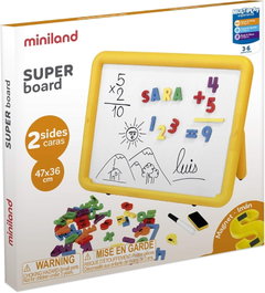 MINILAND Pizarra Doble Cara