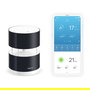 Netatmo Anemómetro Inteligente para Estación Meteorológica, Inalámbrico Wi-Fi, Mide Velocidad del Viento 0-45 m/s, Resistente al Agua y UV, Negro/Transparente