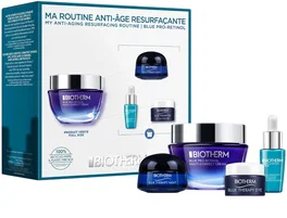Biotherm Set Blue Therapy y Blue Pro-Retinol de 4 piezas