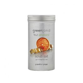 Greenland Exfoliante de Sal Pomelo y Jengibre 400 gr | Limpieza y Suavidad para la Piel | Ingredientes Naturales