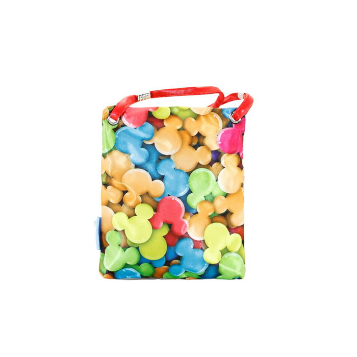 Disney Mickey Mouse Bolso Bandolera Action Mini Vertical Delicious Rojo 17 x 14,5 x 1 cm