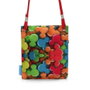 Disney Mickey Mouse Bolso Bandolera Action Mini Vertical Delicious Rojo 17 x 14,5 x 1 cm