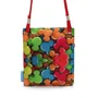 Disney Mickey Mouse Bolso Bandolera Action Mini Vertical Delicious Rojo 17 x 14,5 x 1 cm